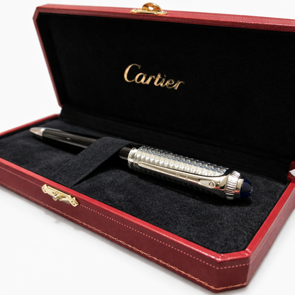 قلم كارتير جديد | Cartier pen engraved with the initials F.M.A