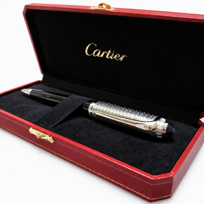 قلم كارتير جديد | Cartier pen engraved with the initials F.M.A