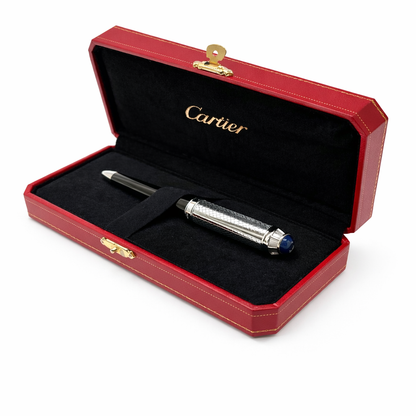 قلم كارتير جديد | Cartier pen engraved with the initials F.M.A