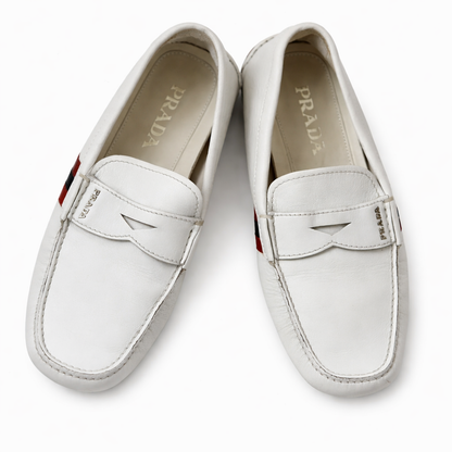 فلات برادا رجالي مستعمل | PRADA Flat Used  - Size 40