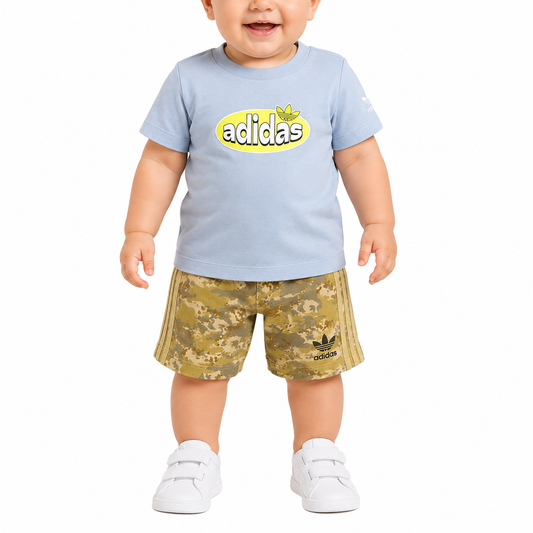 طقم اديداس جديد | Adidas Set New - size 9 Months