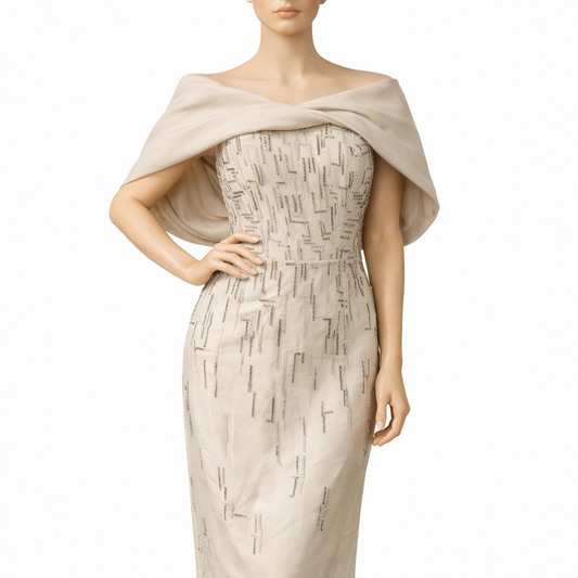 فستان لارا كوتور مستعمل | Lara Couture Dress Used - size 46