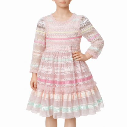 فستان نيدل اند ثريد مستعمل | Needle & Thread Dress Used - size 3 Years