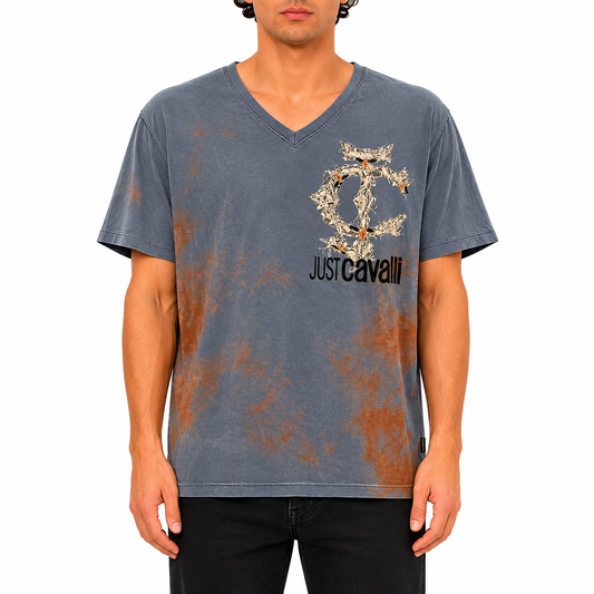 تيشيرت جست كافالي جديدة | Just CAVALLI T-shirt New - size XXL
