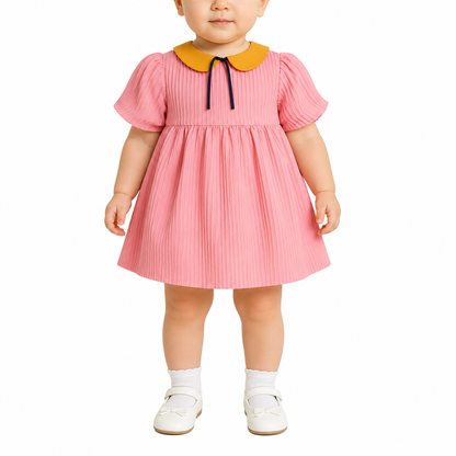 فستان طفلة مي مي سول جديد | Mi Mi Sol Dress New - size 9 months