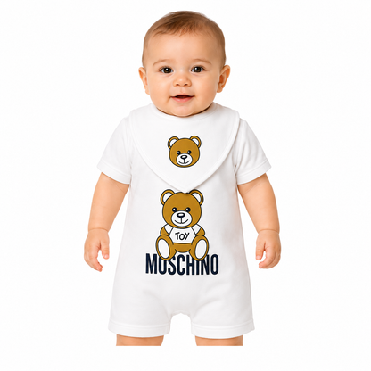 Moschino Baby Set Used - size 0-3 Months