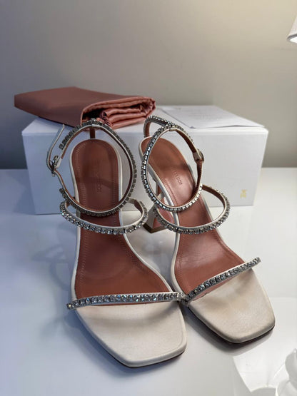 كعب أمينة معادي | Amina Muaddi Heels - Size 38