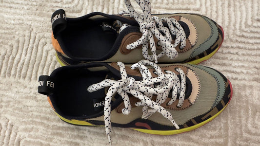 سنيكرز فندي مستعمل | Fendi Sneakers Used - size 35