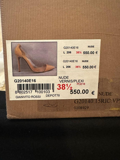 GIANVITO ROSSI Heels - size 38.5