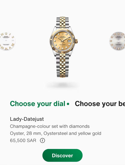 ROLEX Watch- size 28
