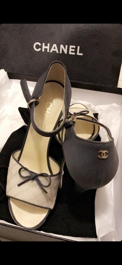 كعب شانيل | Chanel Heels - size 39.5