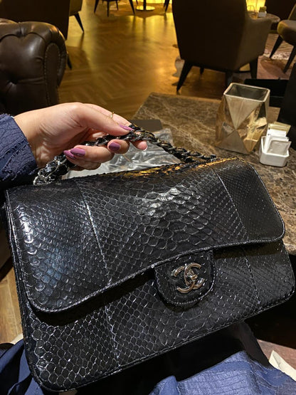 شنطة شانيل إصدار محدود جلد بايثون | Chanel Bag - Limited Edition Python leather