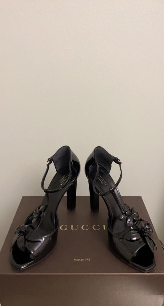 كعب قوتشي مستعمل | Gucci Heels - size 38.5