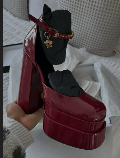 Versace Heels -size 38.5