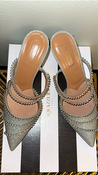 Aquazzura Heels - size 38.5 ( 8-9 cm )
