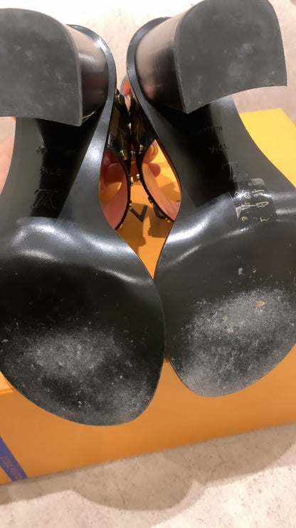 كعب لويس فيتون | Louis Vuitton Heels - size 37.5