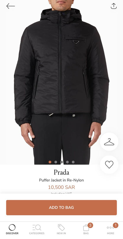 PRADA Jacket - size M fits L