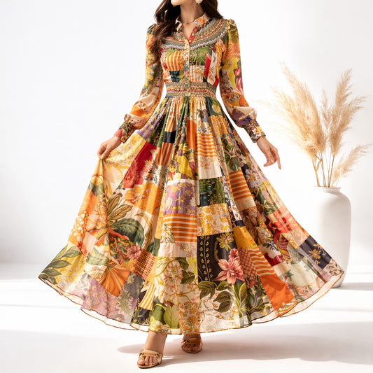 فستان ألميس | ALEMAIS Dress - size 8 it seems FREE SIZE