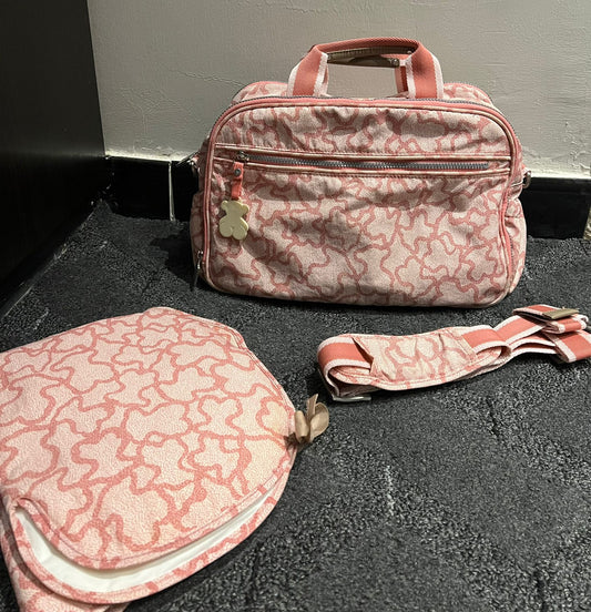 مفرش وشنطة أطفال توس | TOUS Baby Set