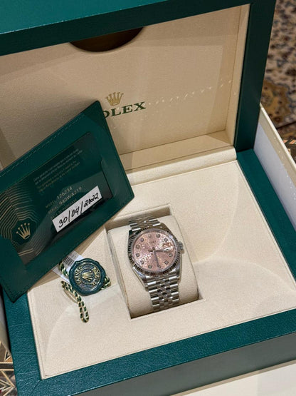 ROLEX Watch diamond - size 36