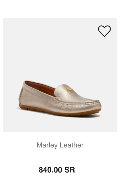فلات كوتش جديدة | COACH Flat New - size 40.5