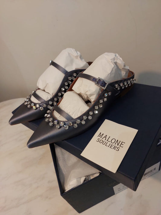 فلات مالون سولييه جديد | Malone Souliers Flat New - size 37