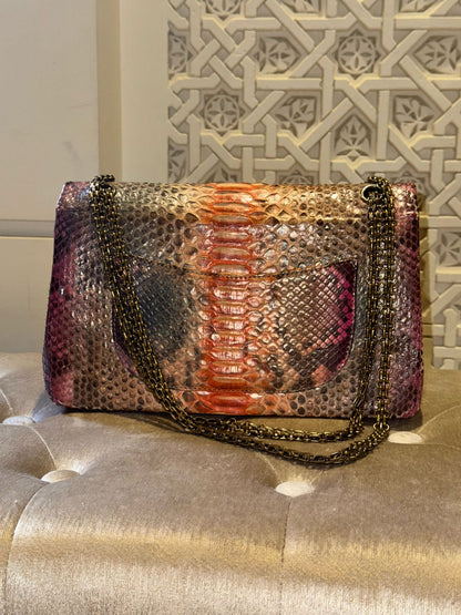 Chanel Bag Used - Vintage Python