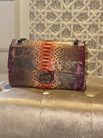 Chanel Bag Used - Vintage Python