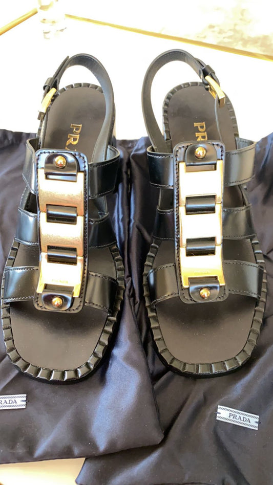 كعب برادا جديد | PRADA Heels New - size 41