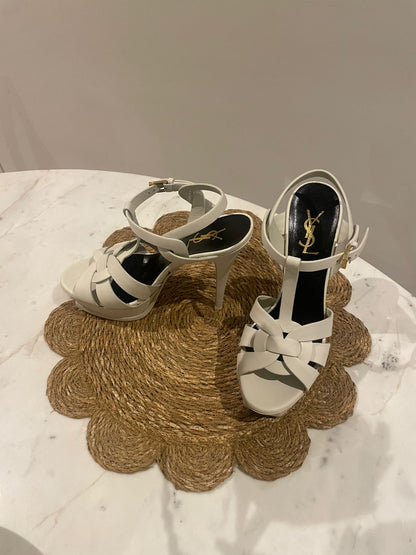 كعب إيف سان لوران مستعمل | Saint Laurent Heels Used - size 39