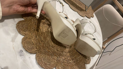 كعب إيف سان لوران مستعمل | Saint Laurent Heels Used - size 39