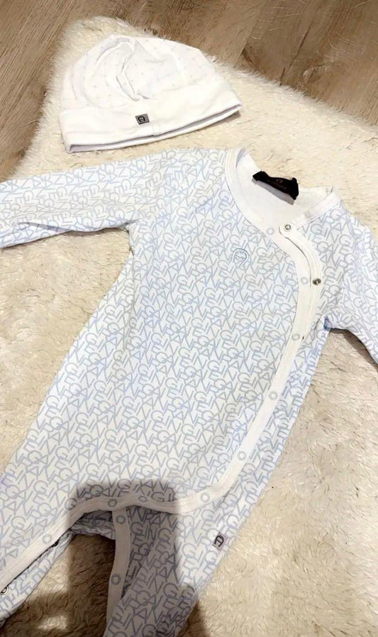 افرول وطاقية اقنر مستعمل | AIGNER Overall Used - size 0-3