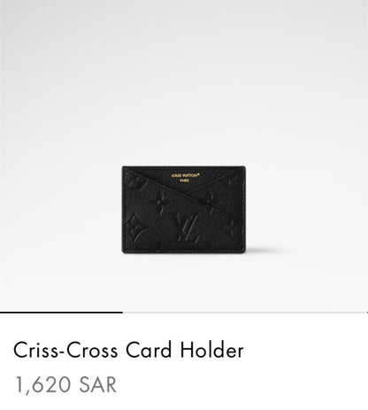 كاردهولدر لويس فيتون جديد | Louis Vuitton Cardholder New