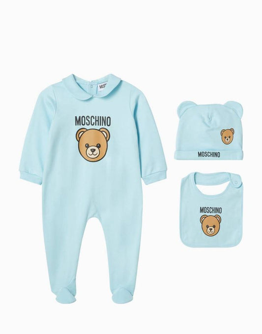 طقم موسكينو جديد | Moschino Baby Set  New - size 3-6 months