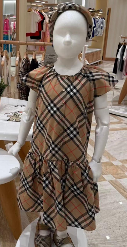 فستان بيربيري مستعمل | BURBERRY Dress Used - size 12