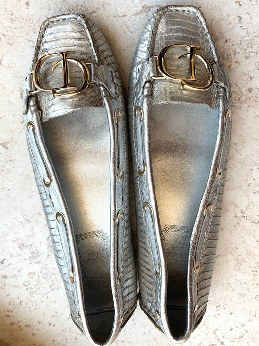 فلات ديور مستعملة | Dior Flat Used - size 37