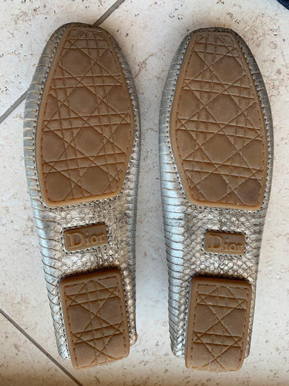 Dior Flat Used - size 37