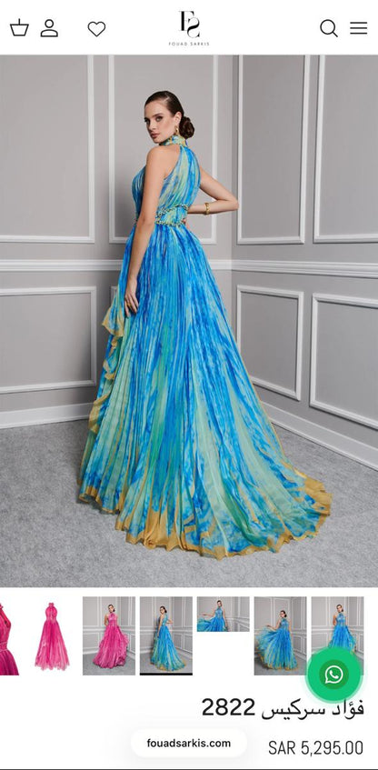 فستان فؤاد سركيس مستعمل | Fouad Sarkis Dress Used - size 36