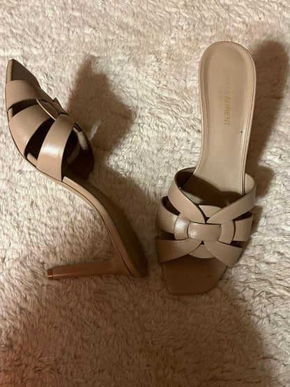 كعب إيف سان لوران مستعمل | Saint Laurent Heels Used - size 40
