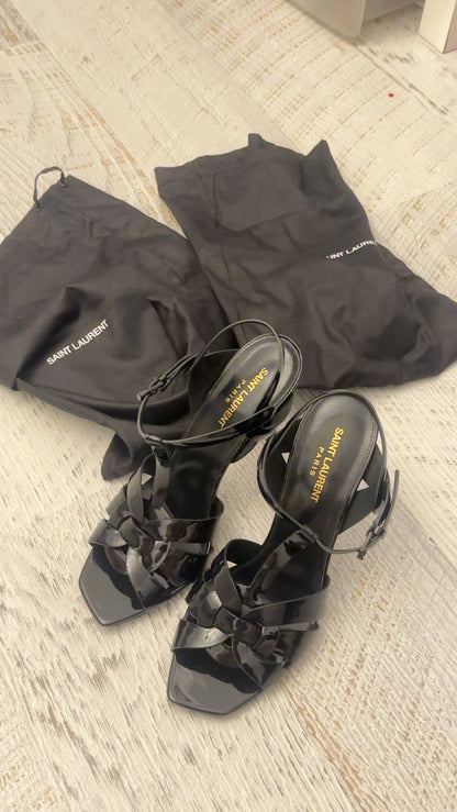 كعب إيف سان لوران مستعمل | Saint Laurent Heels Used - size 41