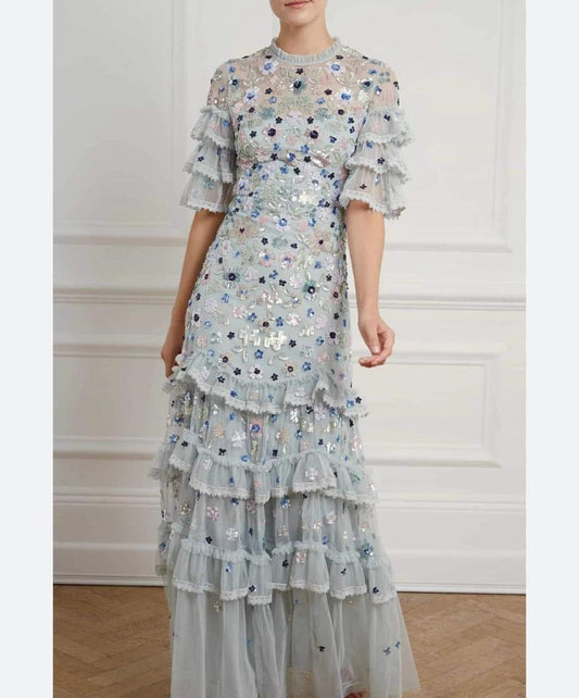 فستان نيدل اند ثريد مستعمل | Needle & Thread Dress Used  - size 14
