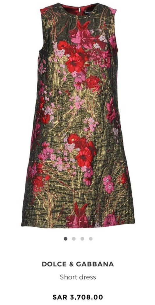 فستان دولتشي اند غابانا جديد | Dolce & Gabbana Dress New - size 38 S