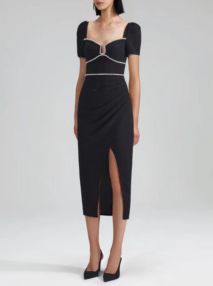 فستان سيلف بورتريت مستعمل مرتين | Self-Portrait Dress Used Twice- size 12