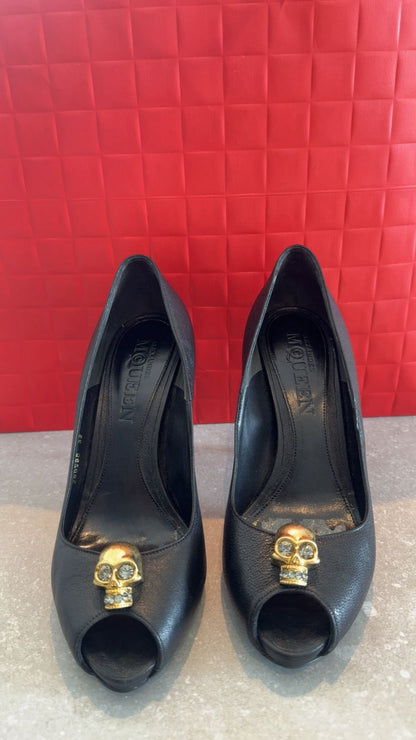 Alexander  Mcqueen Heels Used - size 39 fits 39.5