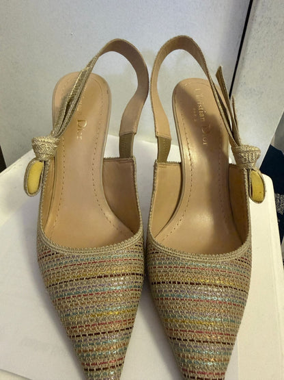 كعب ديور مستعمل بحالة الجديدة | Dior Heels Used like new - size 39