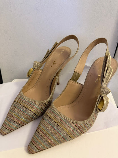 كعب ديور مستعمل بحالة الجديدة | Dior Heels Used like new - size 39