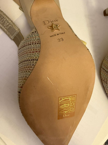 كعب ديور مستعمل بحالة الجديدة | Dior Heels Used like new - size 39