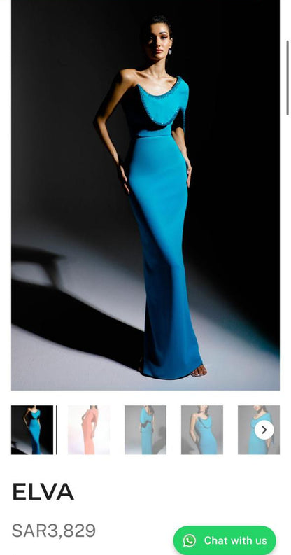 Velvety Couture Dress Used- size S