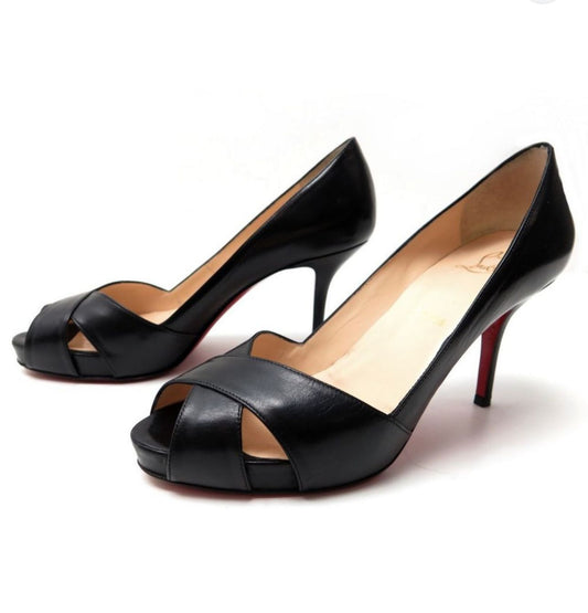 كعب كريستيان لوبوتان مستعمل | Christian Louboutin Heels Used - size 39.5