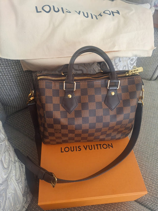 شنطة لويس فيتون اخت الجديدة | Louis Vuitton Bag Like New - Speedy 25